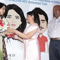 Anushka Shetty at TeachAids Press Meet Stills